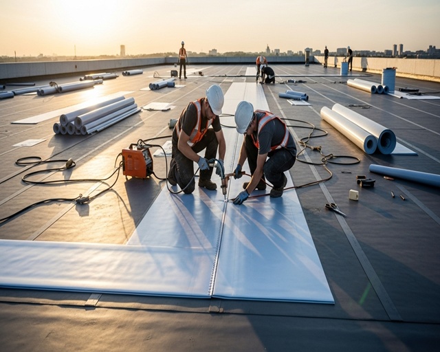 塩ビシート防水の工程と費用を徹底解説！